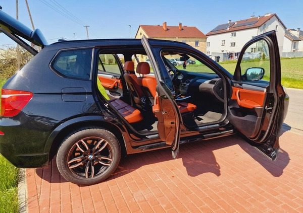 BMW X3 cena 83000 przebieg: 184000, rok produkcji 2012 z Ustrzyki Dolne małe 562